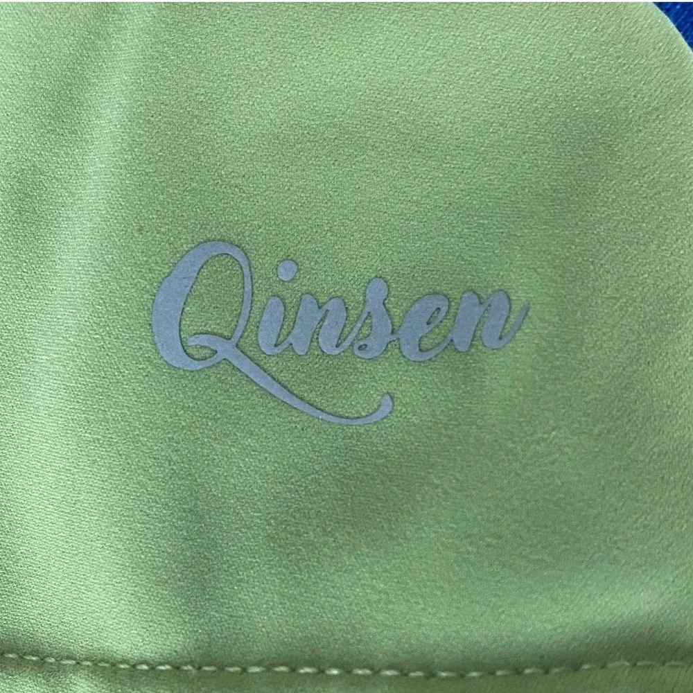 Qinsen NWOT Athletic Skort Lime Green High Waisted Active Mini Skirt Shorts XL